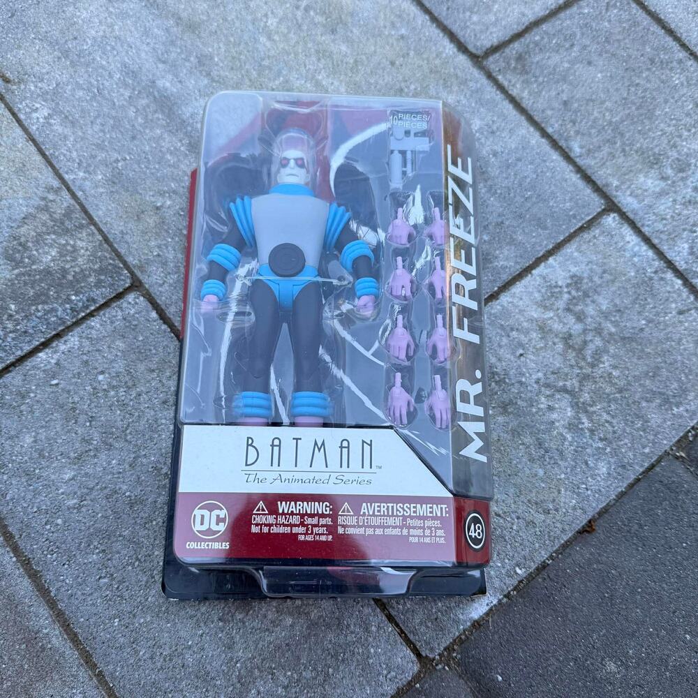 Batman The Animated Series Mr. Freeze Action Figure DC Collectibles #48 Sealed